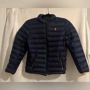 Polo Ralph Lauren Puffer Coat blue boys medium(10-12)